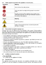 Preview for 8 page of Electrolux Professional thermaline 588440 Installation And Operating Manual