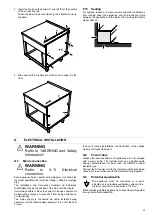 Preview for 23 page of Electrolux Professional thermaline 588440 Installation And Operating Manual