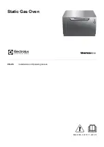 Electrolux Professional thermaline MBQI HCPO Series Installation And Operating Manual preview