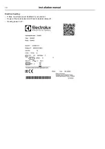 Preview for 14 page of Electrolux Professional WB6-20 Installation Manual