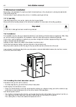 Preview for 28 page of Electrolux Professional WB6-20 Installation Manual