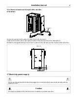 Preview for 37 page of Electrolux Professional WB6-20 Installation Manual