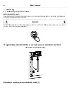 Предварительный просмотр 22 страницы Electrolux Professional WB6-20 Quick Start Manual