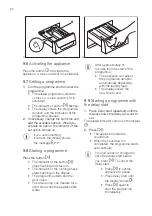 Preview for 20 page of Electrolux Professional WE 170 P User Manual