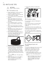 Preview for 22 page of Electrolux Professional WE 170 P User Manual