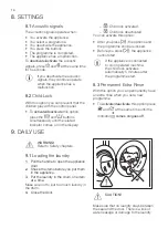 Preview for 16 page of Electrolux Professional WE 170 V User Manual