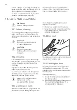 Preview for 22 page of Electrolux Professional WE 170 V User Manual