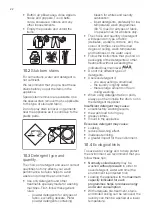 Preview for 22 page of Electrolux Professional WE170V User Manual