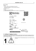 Preview for 17 page of Electrolux Professional WH5-WHB5 500H Installation Manual