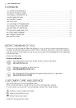 Preview for 2 page of Electrolux REX MQC325G User Manual