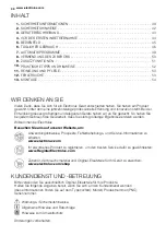 Preview for 38 page of Electrolux REX MQC325G User Manual