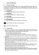 Preview for 5 page of Electrolux 1 Service Manual