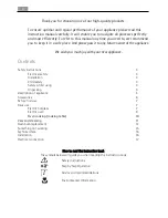 Preview for 2 page of Electrolux 1000FA User Manual