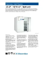 Preview for 1 page of Electrolux 102280 Specifications