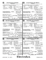 Preview for 60 page of Electrolux 11, 5CV T 92 M EJA Instruction Manual