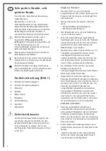 Preview for 4 page of Electrolux 11 Series Operating Instructions Manual