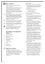 Preview for 8 page of Electrolux 11 Series Operating Instructions Manual