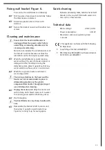 Preview for 11 page of Electrolux 11 Series Operating Instructions Manual