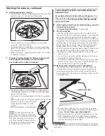 Предварительный просмотр 5 страницы Electrolux 115 V 60 Hz Washer Owner'S Manual