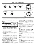 Предварительный просмотр 6 страницы Electrolux 115 V 60 Hz Washer Owner'S Manual