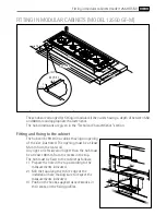 Preview for 31 page of Electrolux 12550 G-M User And Installation Instructions Manual