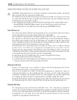 Preview for 42 page of Electrolux 12550 G-M User And Installation Instructions Manual