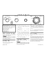 Preview for 1 page of Electrolux 134066300 Operating Instructions