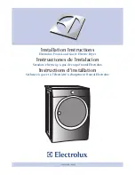 Electrolux 134709300 Installation Instructions Manual preview