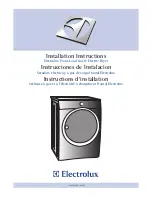 Предварительный просмотр 1 страницы Electrolux 134709300 Installation Instructions Manual