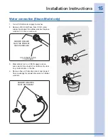 Предварительный просмотр 15 страницы Electrolux 134709300 Installation Instructions Manual