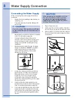 Preview for 8 page of Electrolux 15 Use And Care Manual