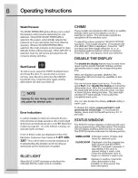 Preview for 8 page of Electrolux 154671101 Use & Care Manual