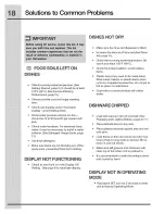 Preview for 18 page of Electrolux 154671101 Use & Care Manual