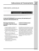 Preview for 27 page of Electrolux 154671101 Use & Care Manual