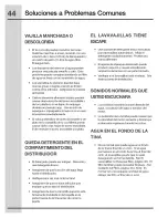 Preview for 44 page of Electrolux 154671101 Use & Care Manual