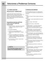 Preview for 46 page of Electrolux 154671101 Use & Care Manual