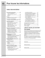 Preview for 48 page of Electrolux 154671101 Use & Care Manual