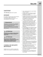 Preview for 49 page of Electrolux 154671101 Use & Care Manual