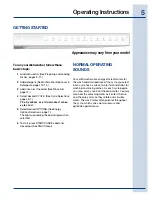 Preview for 5 page of Electrolux 154671201 Use & Care Manual