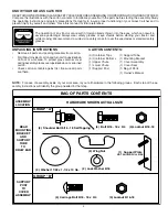 Предварительный просмотр 4 страницы Electrolux 156235 Owner'S Manual