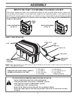 Предварительный просмотр 6 страницы Electrolux 156235 Owner'S Manual