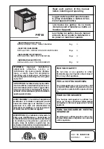 Electrolux 168769 Installation, Operation And Maintenance Manual preview