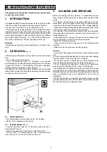 Предварительный просмотр 8 страницы Electrolux 168769 Installation, Operation And Maintenance Manual