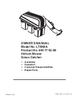 Preview for 1 page of Electrolux 178478 Owner'S Manual