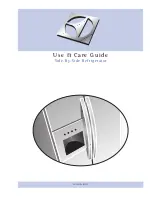 Preview for 1 page of Electrolux 216802800 Use & Care Manual