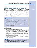 Preview for 9 page of Electrolux 216802800 Use & Care Manual