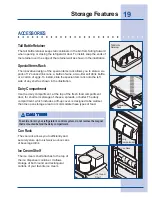 Preview for 19 page of Electrolux 216802800 Use & Care Manual