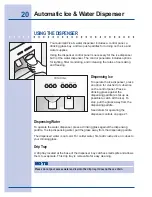 Preview for 20 page of Electrolux 216802800 Use & Care Manual