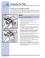 Preview for 28 page of Electrolux 216802800 Use & Care Manual