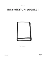 Electrolux 2222 740-55 Instruction Booklet preview